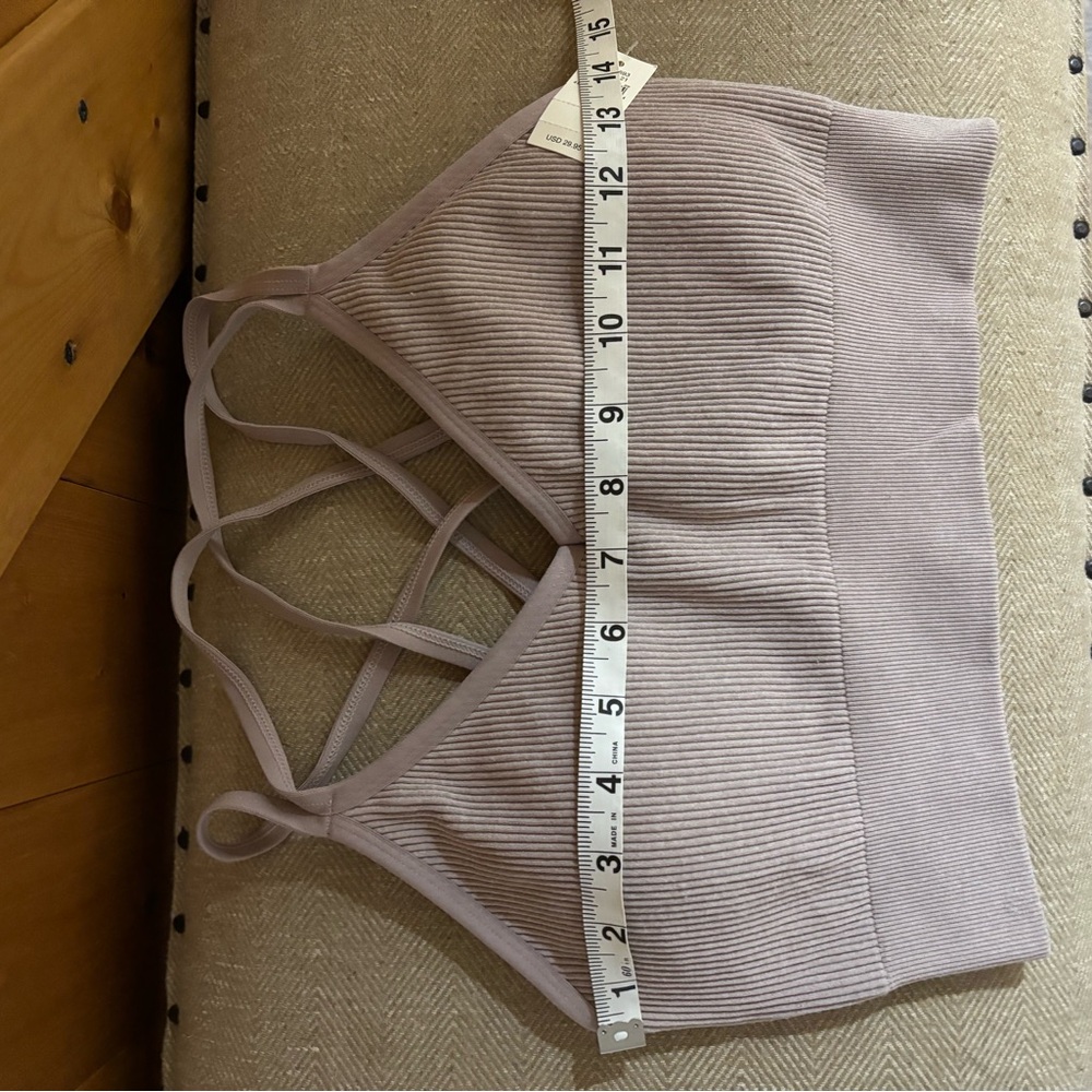 NWT Aerie Offline Ribbed Strappy Sports Bra | Size XL - Picture 6 of 6